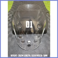 【On Hand】 Suzuki Burgman 125 Windshield (Clear/ Smoke Black)