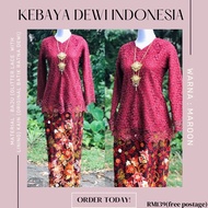 Post Today Kebaya Lace Ratna Dewi Batik Original Indonesia