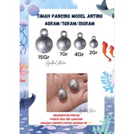 2gram Earring Model Fishing Tin 4gram/ 7gram/ 15gram