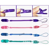 GANTUNGAN Pacifier Strap Teether Strap Baby Pacifier and Teether Clip Strap Spiral Pacifier chain Pa