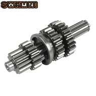 Lifan 125cc Main shaft Gear Kit for lifan 125 LF125cc 1P52FMI Horizontal Kick Starter Engines Dirt P