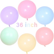 36 inch jumbo macaron latex balloon / 36 inch macaron decoration pastel balloon / jumbo rubber ballo