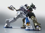 ROBOT魂 RX-78NT-1FA 鋼彈NT-1 複合裝甲裝備型 + ROBOT魂 MS-06FZ 薩克II改