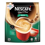 Nescafe - Blend & Brew - Rich - Lebih Kaw 25x19g*