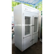 4  door upright chiller freezer *piping system