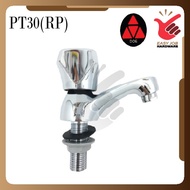 Doe Basin Pillar Tap Pt30 Basin Pillar Tap with DOE ABS Chrome Plated Handle (Arrowline Handle)