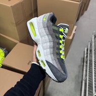 Nike Air Max 95 Big Bubble OG“Reverse Neon”舒適百搭耐磨 低幫 休閑跑步鞋 男款 黑灰