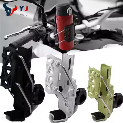 New Universal Motorcycle Beverage Water Bottle Cage Drink Cup Holder For HONDA CTX700 CTX700N CTX750