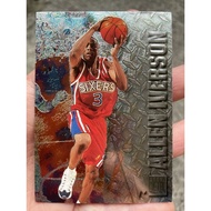 ALLEN IVERSON ROOKIE CARD 1996 NBA BASKETBALL FLEER METAL