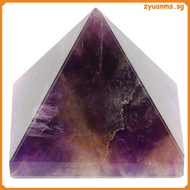 Craft Ornament Pyramid Crystal Meditation Egyptian Decor for Office Home Delicate  zyuanms