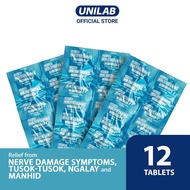 Unilab Neurogen E with Vitamin E and B Complex 12 Tablets - Relief from Nerve Damage