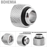 bohemia 2pcs Screw Seat for Computer Water Cooling G1/4 Male to Female Extender Fitting Adapter 12.5