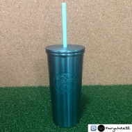 แก้วสตาร์บัคส์ Starbucks SS Cold Cup Teal 12 OZ. (สีเขียวLimited) ของแท้100%