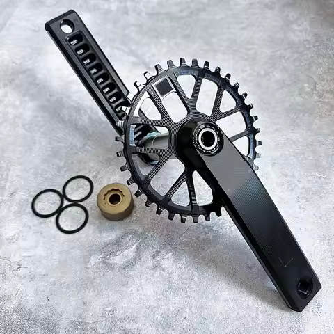 INGRID MTB CRANKSET CRS-X Bicycle Hollow Bike Crank Chainring L136 Spindle CNC Suitable for Shimano 
