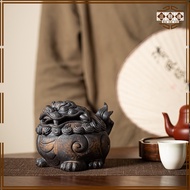 [Sanya Dao] Pixiu Incense Burner Ceramic Gilt Indoor 4 Hours Plate Zen Tea C