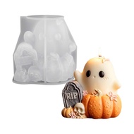Yao Halloweens Silicone Mould for Pumpkin Specters  Crafting With Sturdy Materials