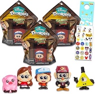 Gravity Falls Blind Bag Party Favors 3 Pack – Bundle with 3 Disney Doorables Gravity Falls Mini Figu