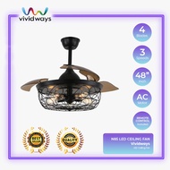 K2 VIVIDWAYS CEILING FAN N85 LIGHT