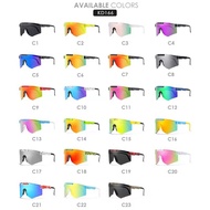 Pit viper Cycling Polarized Sunglasses Anti-VU400 Colorful Real Film Lens Outdoor Sports Sunglasses