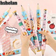 HSHELAN Giant Wooden Pencil, With Eraser 33.5cm Giant Pencil, Creative Capibara/Puppy Stationery Pen