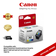 CANON INK PG-740 / CL-741 / PG-740XL / CL-741XL Printer Ink Cartridges Black Color