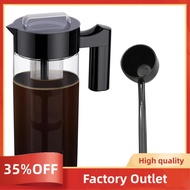 Cold Brew Coffee Maker, 40 Oz Iced Coffee Pitcher with Mesh Filter, Glass Ice Coffee Making Jug for 