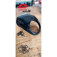 FAIRING LAMPU FIT QJMOTOR SRV250 MANUAL & AMT (BLACK MATT & GLOSS)