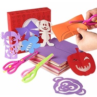 QIAONIUNIU Fun Paper-Cut Set; Paper Cutting; Paper Art; Scissor Skills Activity Cutting Book; Kids S