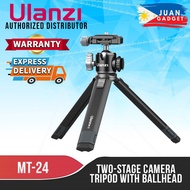 Fast send Ulanzi MT-24 Two-Stage Camera Vlog Aluminum Universal Tripod with Ballhead for Vlog Vlogging, TikTok
