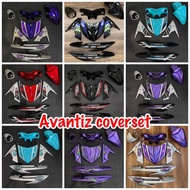 BIG BIKER Coverset Avantiz BODY COVER Aerox Avantiz Batik Avantiz Titan Bojam Energy Purple aerox ti