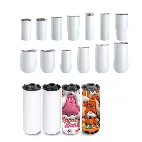 6OZ-30OZ Sublimation tumbler Thermos Stainless Steel Insulated Vacuum Flasks Water Bottles Tumbler C