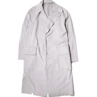 เสื้อโค้ทเชสเตอร์ฟิลด์หนังกลับ CLASS Ultra มือสอง ผลิตในญี่ปุ่น ไซส์ CBFS14UNIA สีม่วงอ่อน