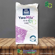 YaraMila 16-16-16 50kg (Prill fertilizer / Baja biji subur sayur gemuk pokok Yara)