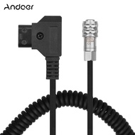 Andoer D-Tap to BMPCC 4K 2 Pin Locking Power Cable for Blackmagic Pocket Cinema Camera 4K for Sony V Mount Anton Bauer Gold Mount Battery