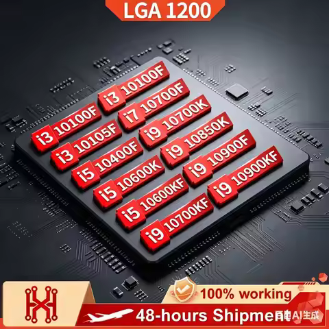 i7 10700KF 10700F 10700K i3 10100F 10105F i5 10400F 10600K 10600KF i9 10850K 10900K 10900F 10900KF C