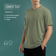 Kattoen - Aeria TShirt Sage Green 185 Gsm Tshirt Lelaki Baju Lelaki