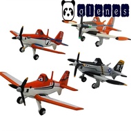 GLENES Pixar Planes Toys, Dusty Crophopper Plane Model, Classic Toy Alloy Metal Strut Jetstream Inertia Forward Aircraft Mobilization Toys Kids Children