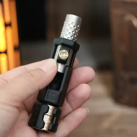 Musketeers Gun Bolt Type Fidget Spinner EDC Haptic Slider Metal Fidget Toys ADHD Tool Adult Stress R