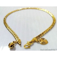 24K KOREAN GOLD FOOT CHAIN