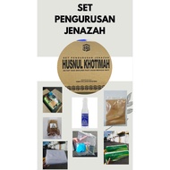 SET KELENGKAPAN JENAZAH LELAKI SET KELENGKAPAN JENAZAH WANITA KIT PENGURUSAN JENAZAH SET KAIN KAFAN 