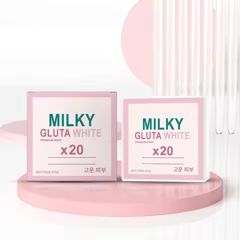 Gentle Milk Bath Soap - Deep Cleansing Exfoliating Oil Control Smoothing Fresh Brightening Reduce Da
