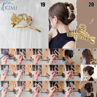 KIMI-Hairpin Headdress High Quality Shark Clip Silver Gold 20pcs/Set Lovely