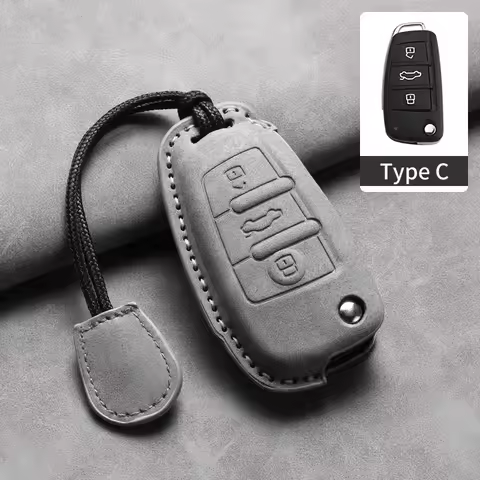 Sheepskin Car Remote Key Case Cover Shell For JAC Nk J4 J5 J7 Saloon SEI 2 7 JS3 JS4 JS2 KN KR1 QX S