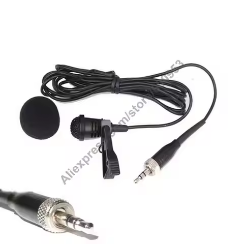 New ME4 Cardioid Lavalier Tie Clip Lapel Microphone For Sennheiser EW100 ew300 500 G1 G2 G3 G4 Wirel