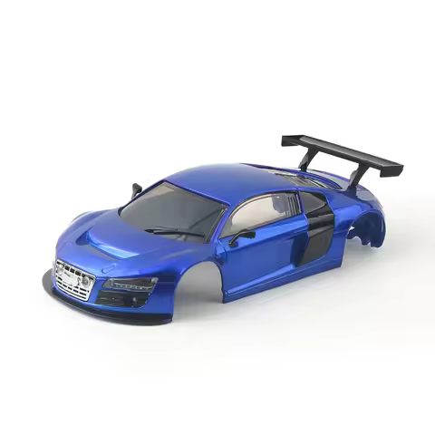 FATJAY Mini RC Car Body Shell Audi R8 for MINI-Q MINI-Z AWD MR03 AMZ DRZ MINI-D Wheelbase 98MM