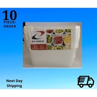 【hot sale】 EZ Pack KR1000 Microwavable Container Rectangle