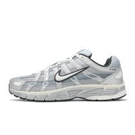 Nike Casual Shoes P-6000 Men's Women's Silver White Retro Cushioning [ACS] IH4465-095