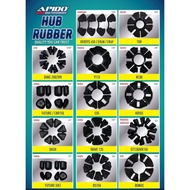 SYM VF3I 185 T2 250i VF3-185 HUB RUBBER (4PCS/SET) VF3I Rear Hub Damper Rear Wheel Drive Hub Damper 