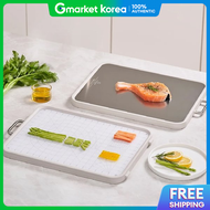 WAGENSTEIGER | Bagensteiger Bianco 316 Stainless Steel Double-Sided Cutting Board Kimchi Cutting Boa