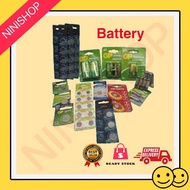 1 biji battery BATERI CR A23 A27 D SIZE, C CR2016 2025 2032 LR44 43 CR1616 1620 1625 1632 CR1212 121